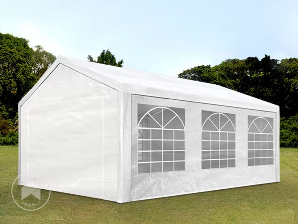 Carpa 4x6m, PE 350, blanco