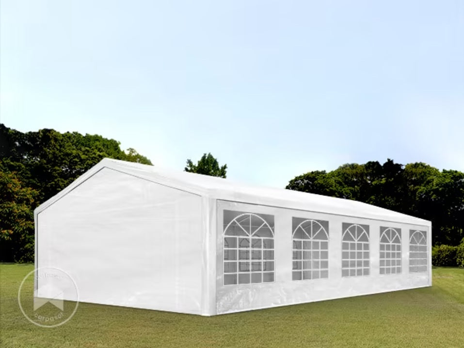 Carpa 5x10m, PE 350, blanco