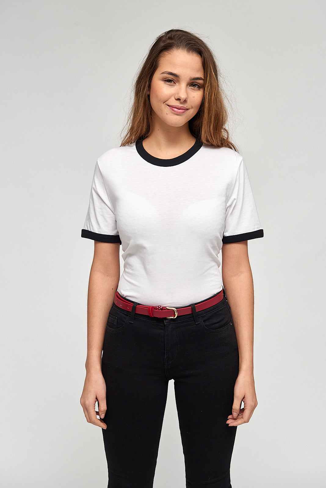 Richelier T-shirt with contrasting sleeves