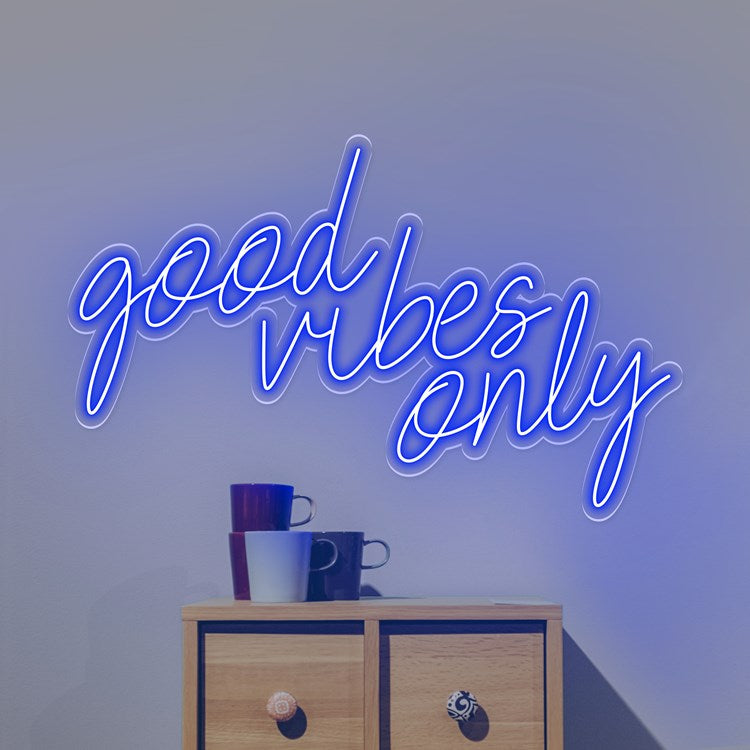 Neón Good Vibes Only
