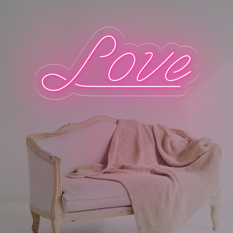 Neón Letras Love