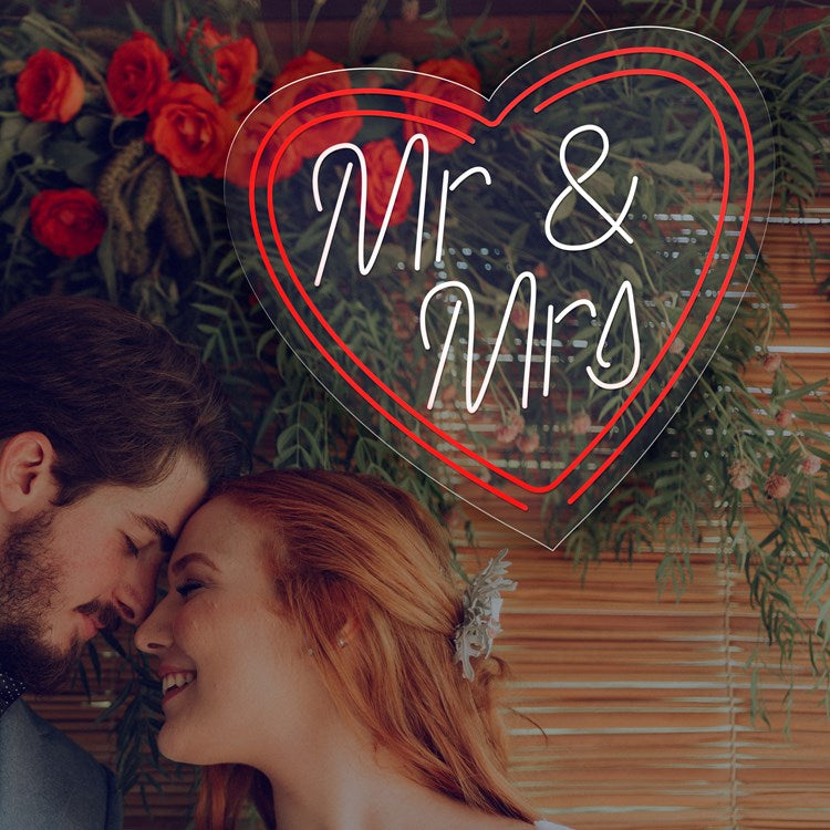 Neón Mr & Mrs