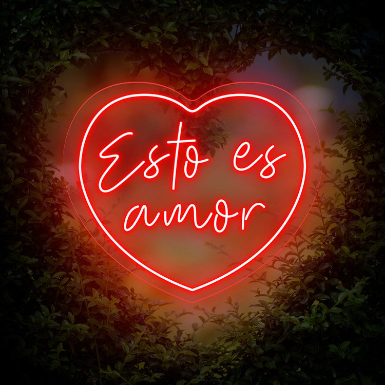 Neón Esto es Amor