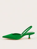 Parakeet box-type instep mules