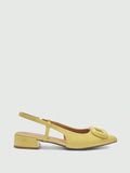 Pistachio t-strap mary jane bagel sandals