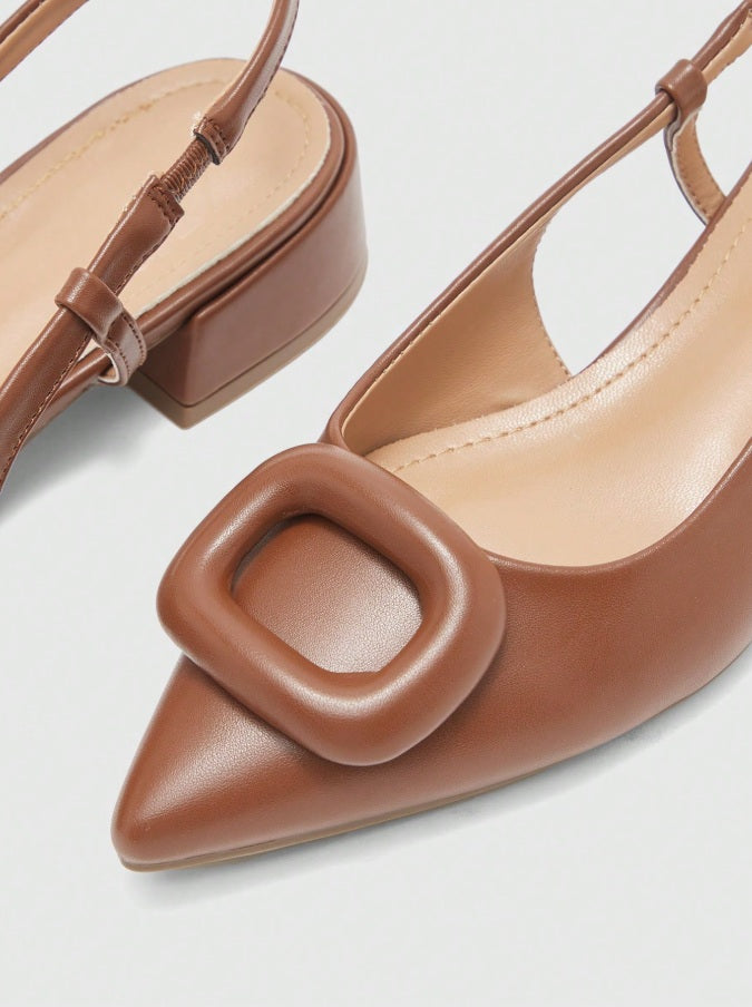 Toffee t-strap mary jane bagel sandals