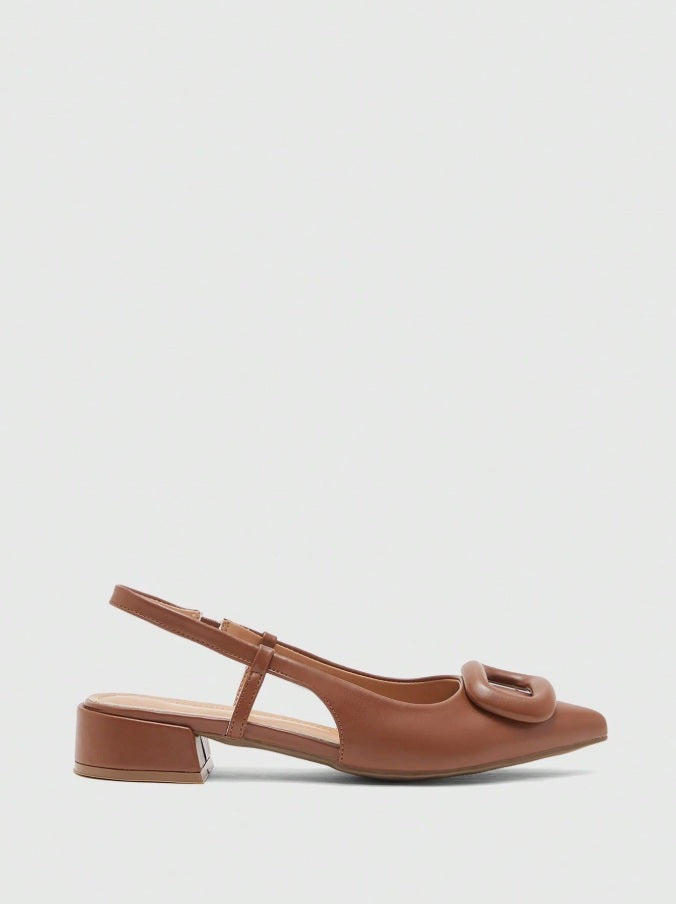 Toffee t-strap mary jane bagel sandals