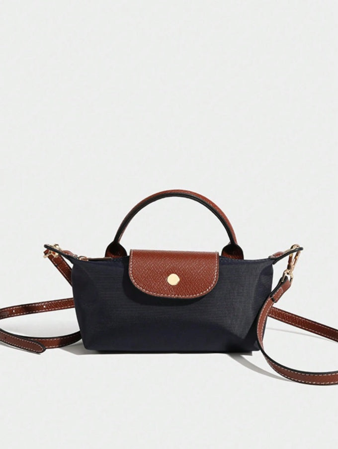 The Perriers navy blue tote bag