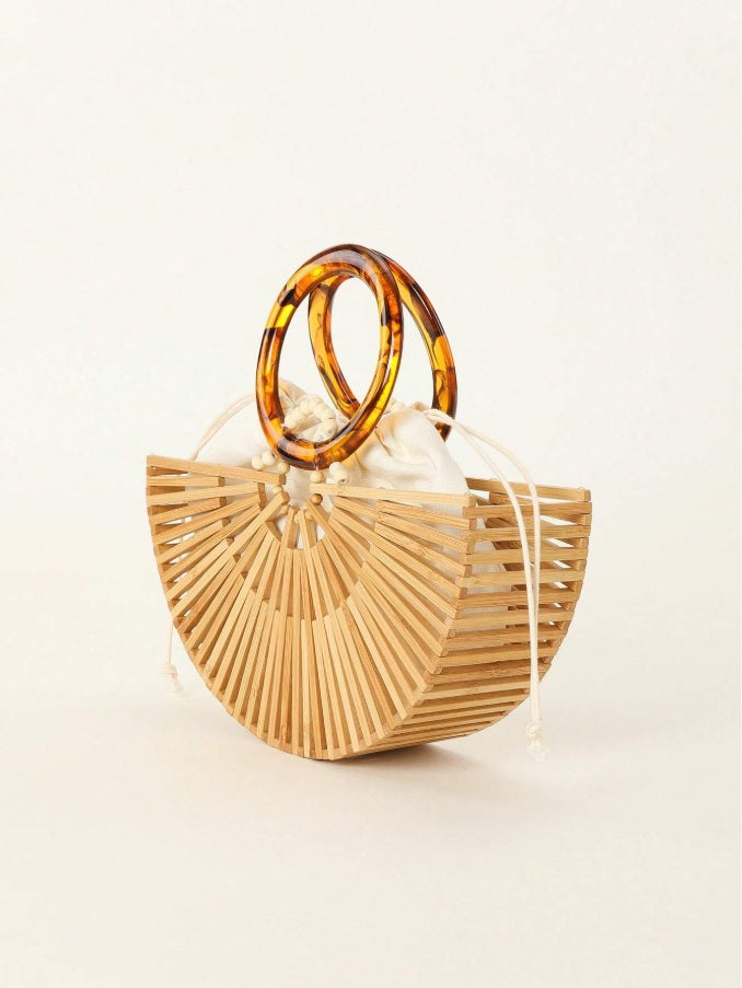 Apricot basket Bag