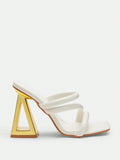 Cross strap Babilonia sandals