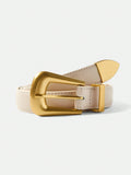 Nelson off-white frame Belt