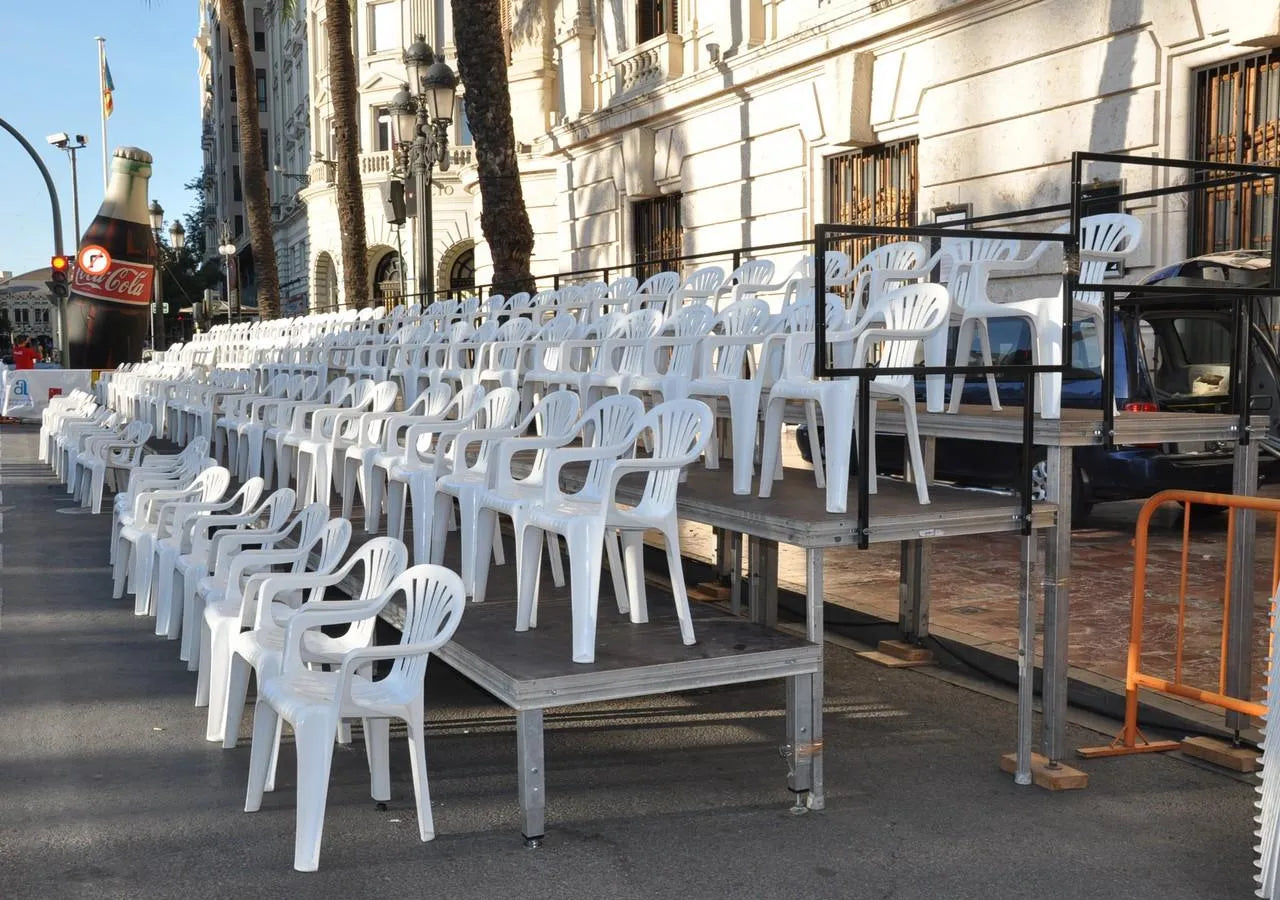 Sillas de plástico monoblock